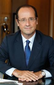 Fran�ois Hollande, Pr�sident de la R�publique fran�aise, photo officielle